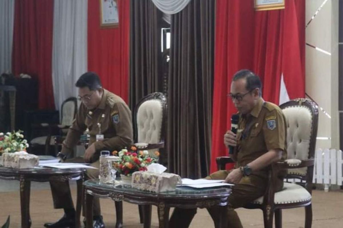 Pemkab rakor persiapan peringatan hari jadi ke-74 Kabupaten HSS