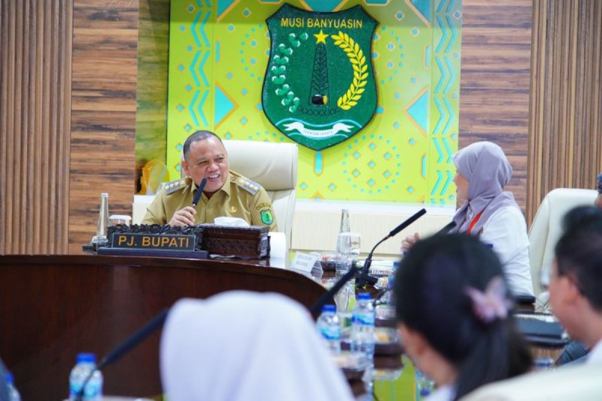 Pj Bupati Muba sambut tim entry meeting BPK