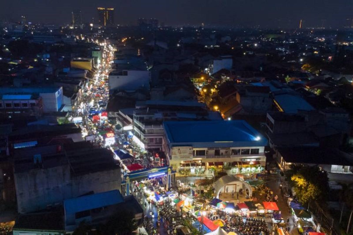 Biaya kontribusi pedagang di Pasar Lama Tangerang Rp15.000 per hari