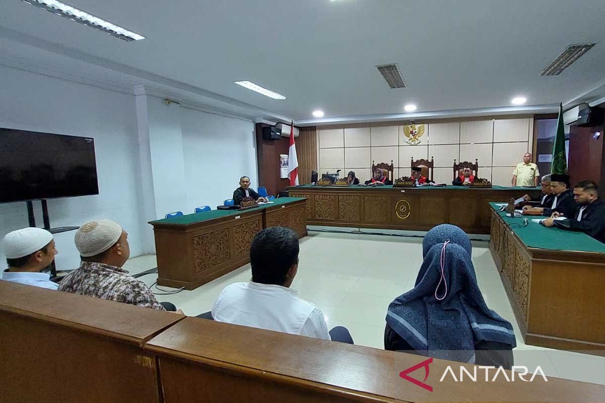 Empat terdakwa korupsi pengamanan pantai Langsa dituntut 6,5 tahun penjara