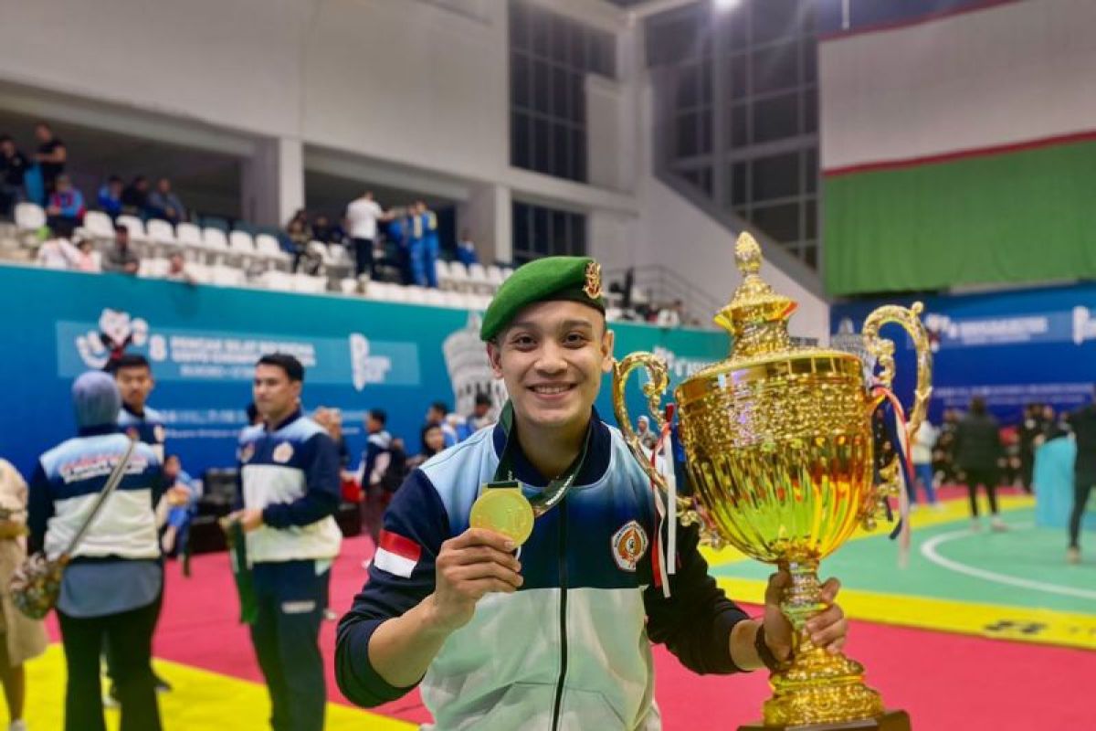 Prajurit Udayana raih medali emas pencak silat tingkat Asia