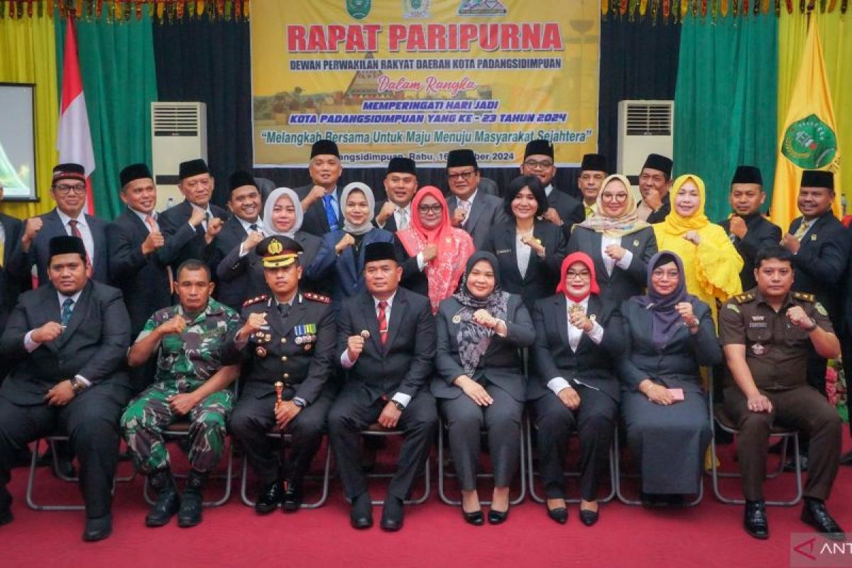 DPRD Padangsidimpuan gelar paripurna HUT Kota Padangsidimpuan