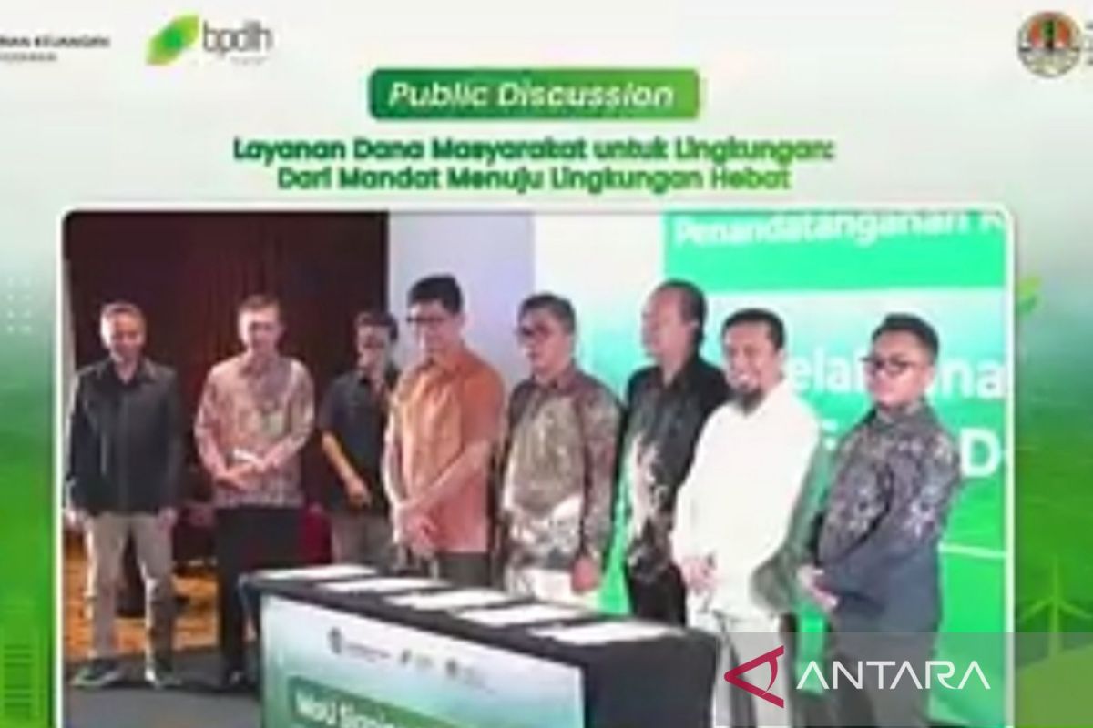 BPDLH gandeng enam lembaga penyalur dana masyarakat untuk lingkungan