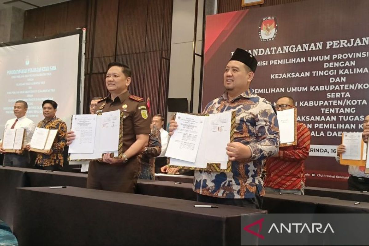 KPU-Kejati Kaltim  perkuat sinergi bantuan hukum pilkada