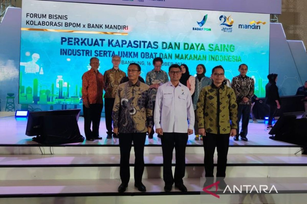 BPOM-Mandiri tegaskan penguatan kapasitas-daya saing UMKM obat-makanan