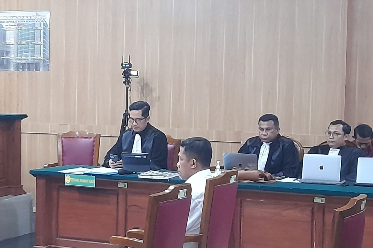 Kuasa hukum terdakwa suap AGK Muhaimin Syarif sampaikan pembelaan