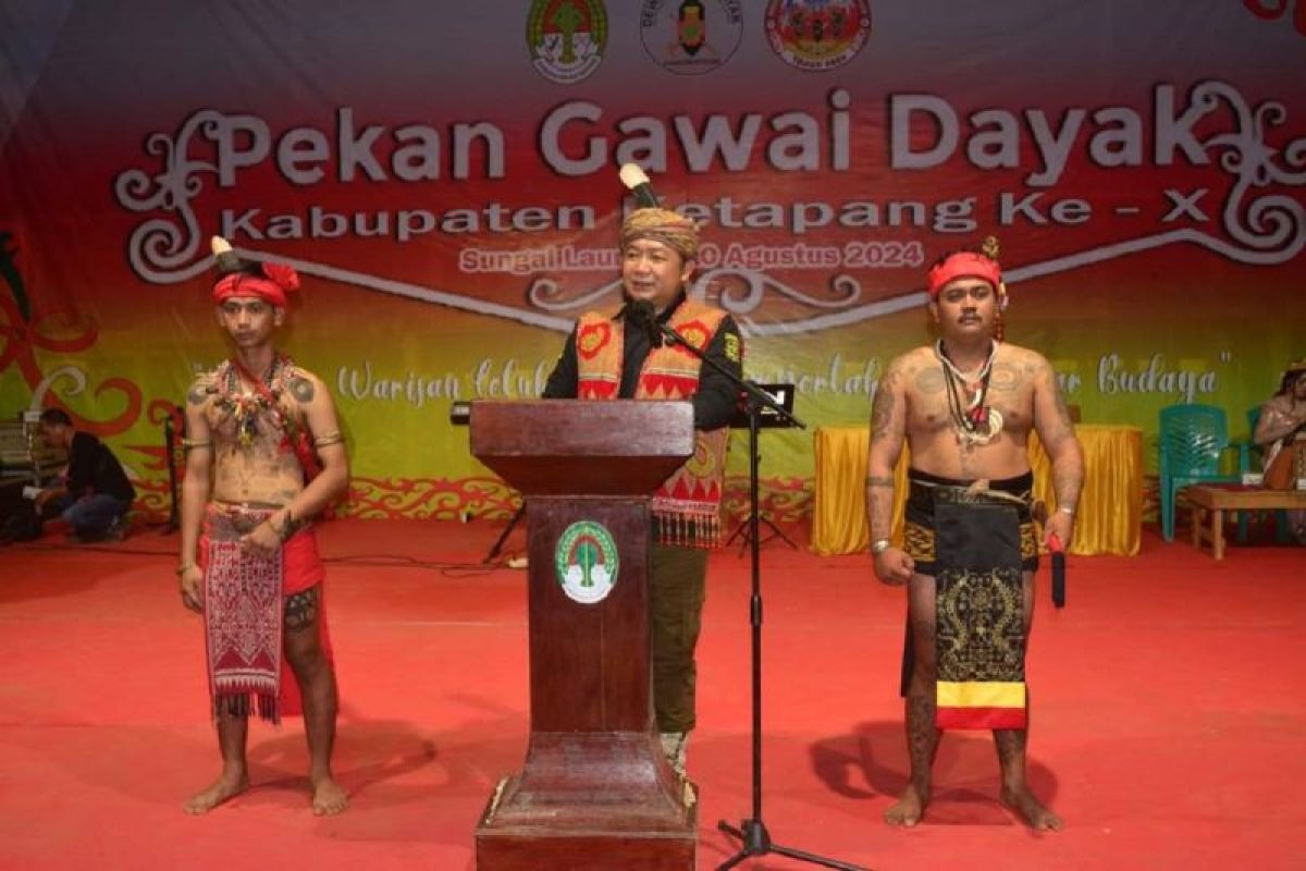 Sekda Ketapang tegaskan Pekan Gawai Dayak milik semua etnis