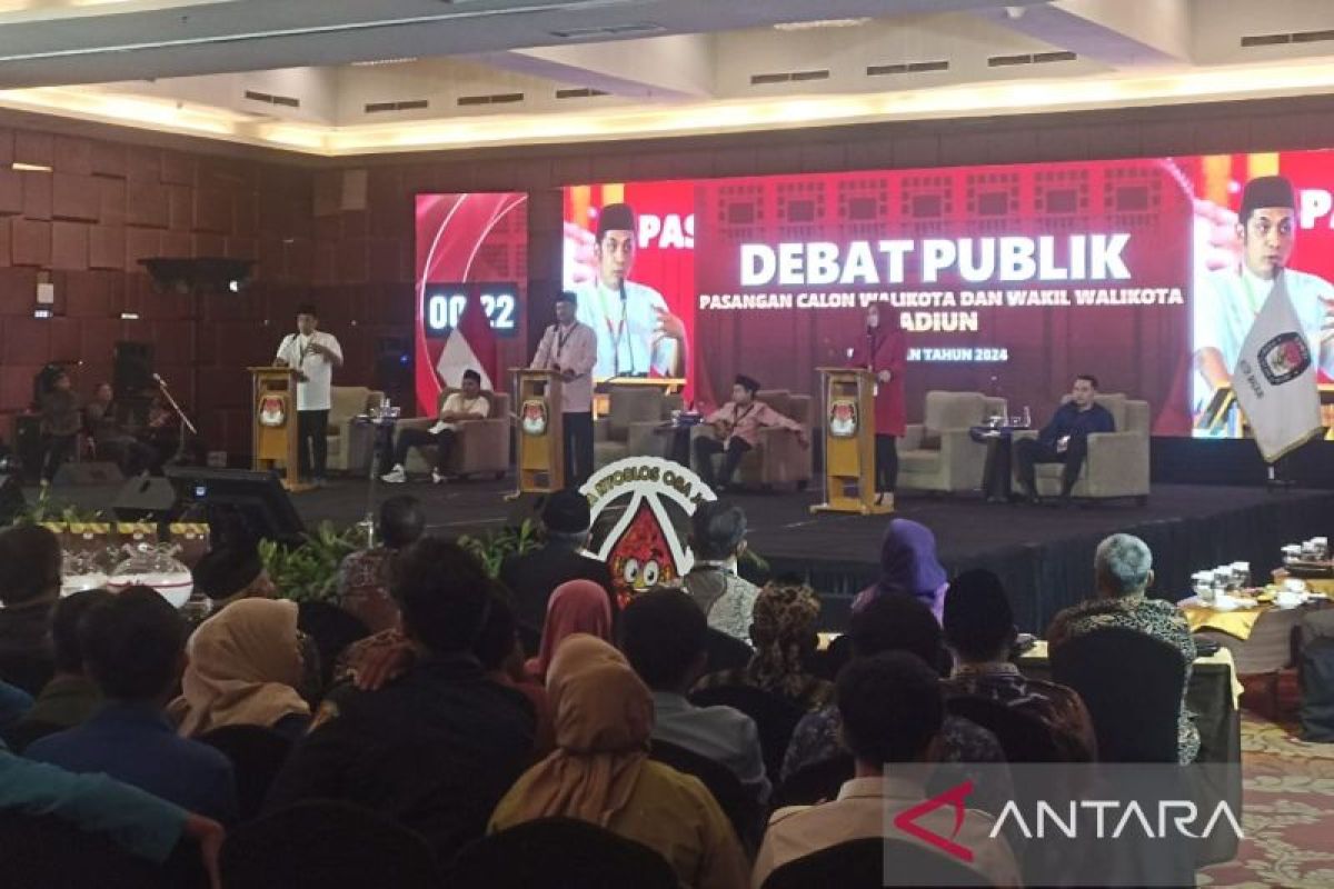 Debat Pilkada Madiun, Cawali Bonie akan wujudkan pendidikan berkarakter sejak usia dini.