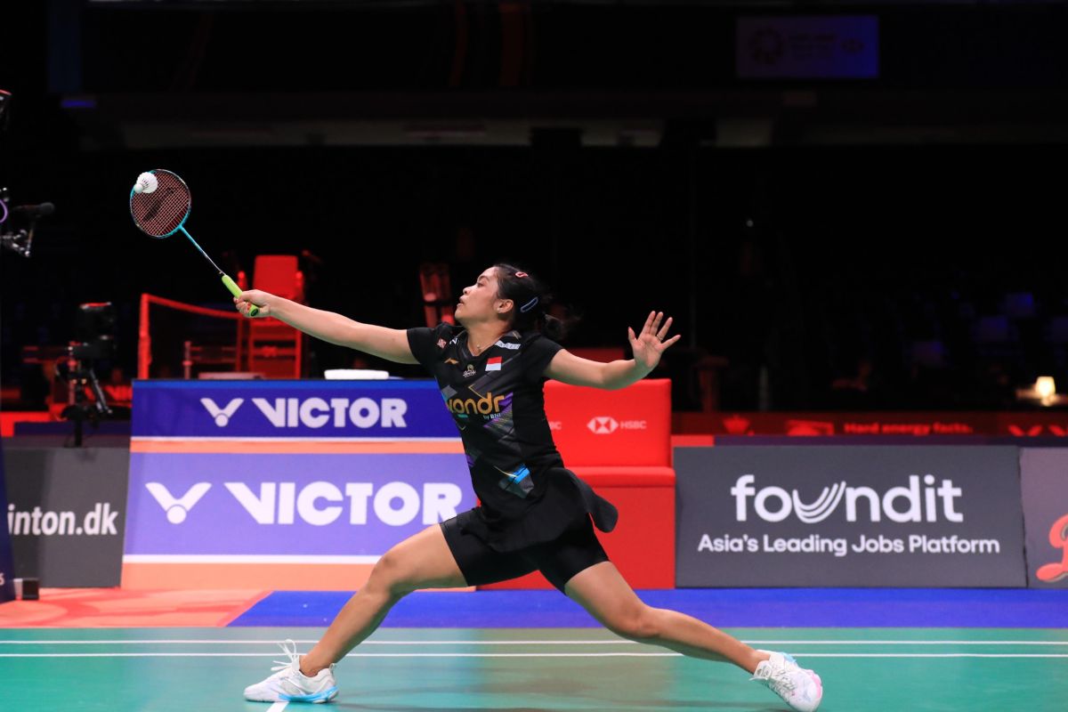 Gregoria  maju ke 16 besar Denmark Open