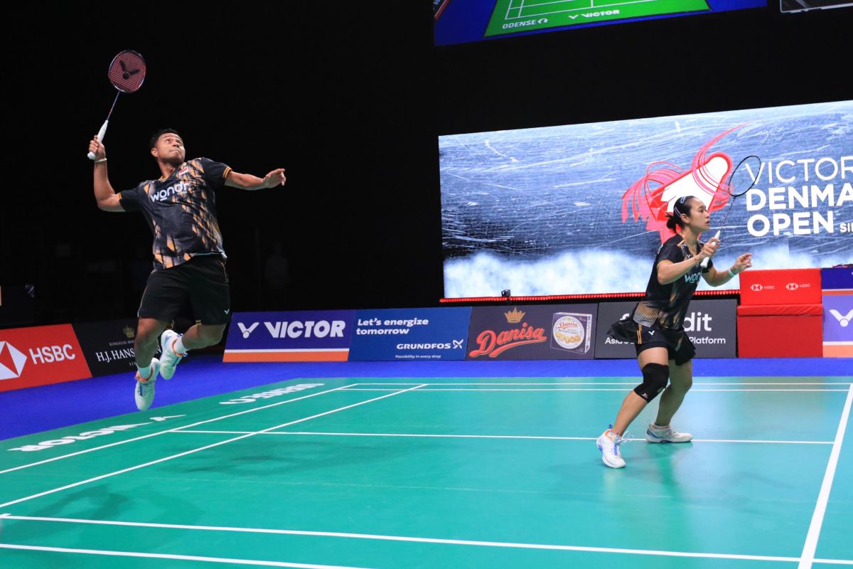 Rehan/Lisa mantapkan adaptasi lapangan jelang 16 besar Denmark Open 2024