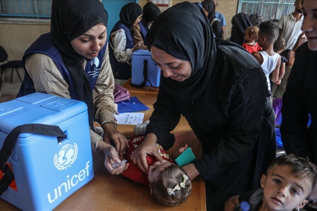 WHO desak Israel pastikan akses vaksinasi polio anak di Gaza utara