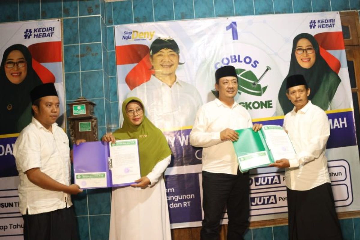 Yayasan Perjuangan Wahidiyah dan Pesantren Kedunglo Dukung Deny-Mudawamah di Pilkada 2024