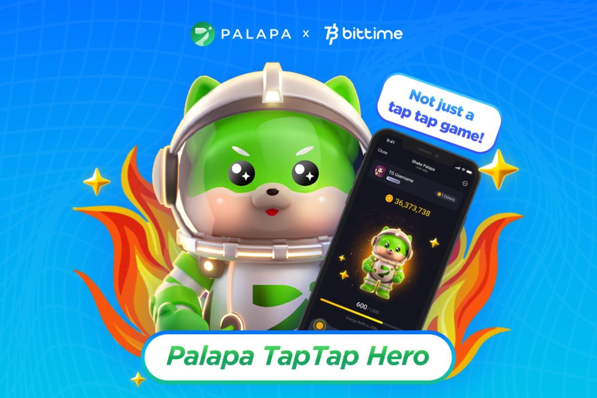 Bittime dan Palapa rilis GameFi berbasis Telegram incar tumbuh 10 kali