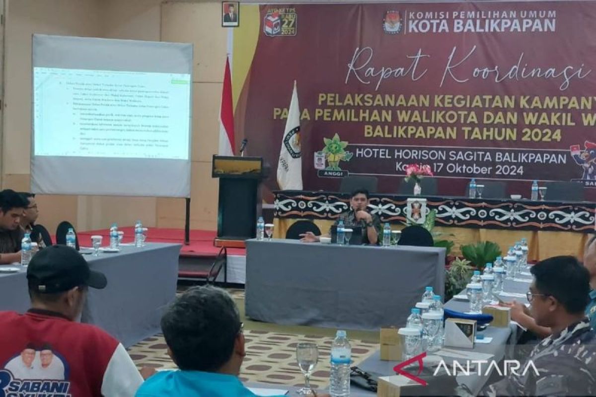 KPU Balikpapan tetapkan jadwal debat Paslon Pilkada