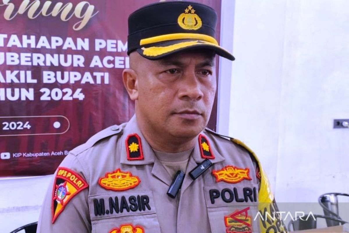 Polres Aceh Barat petakan daerah rawan, antisipasi gangguan keamanan saat Pilkada