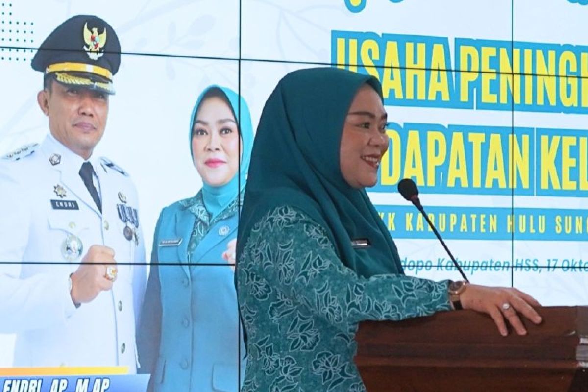 Pelatihan UP2K TP PKK HSS untuk perkuat ekonomi keluarga