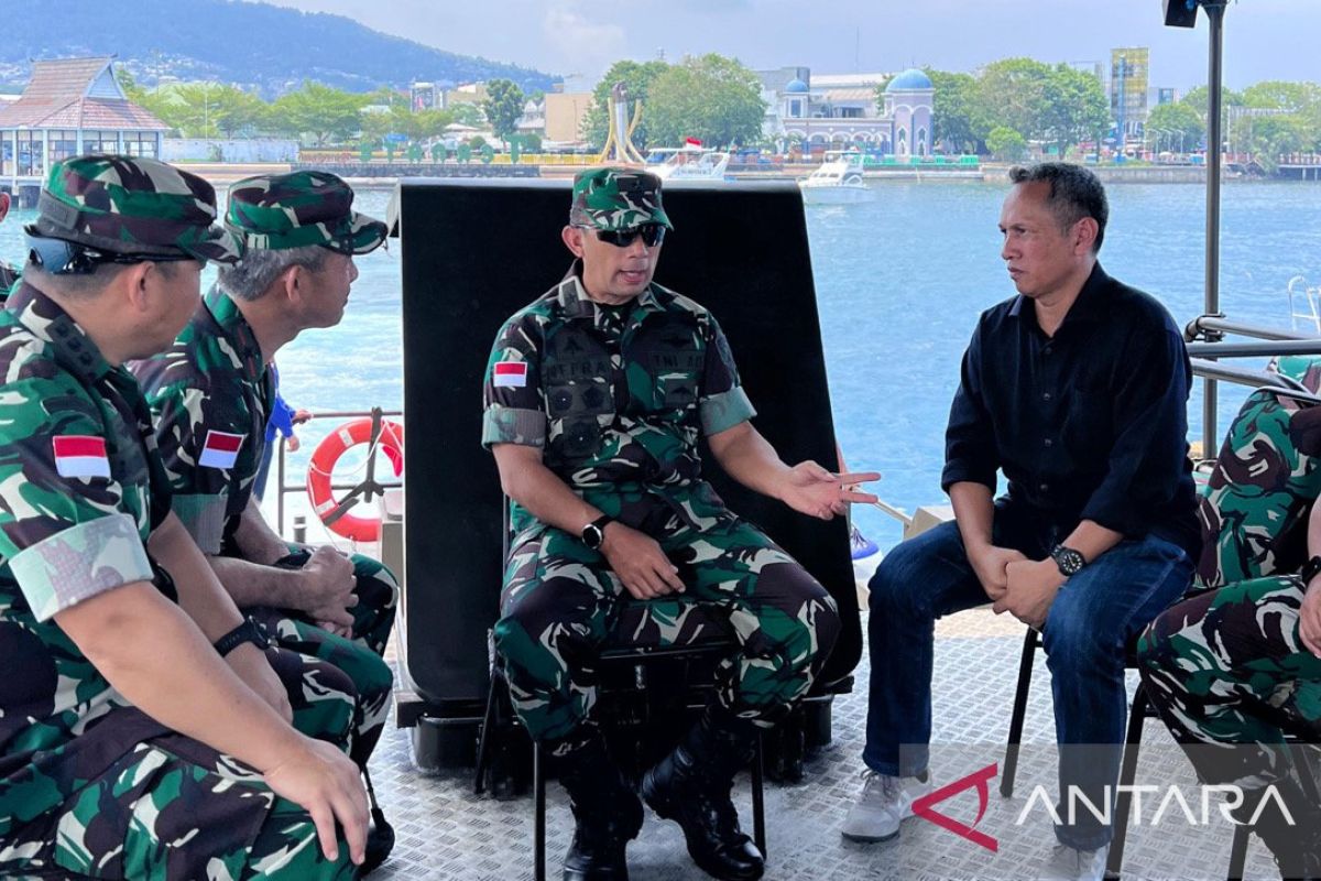 Kodam Pattimura uji coba angkutan air dan uji sertifikasi keselamatan kapal