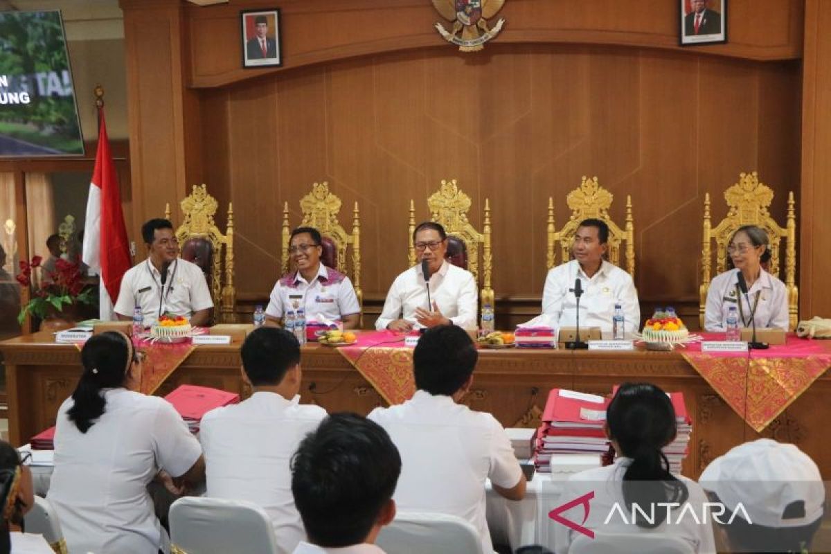 Desa Punggul Badung jalani penilaian Desa Antikorupsi tingkat kabupaten/kota Se-Bali