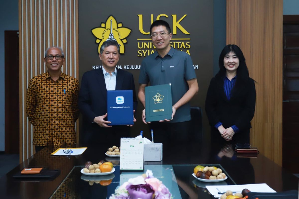 USK teken MoU pendidikan teknologi dengan Gogo Transtech Indonesia, dapat 500 sepeda listrik