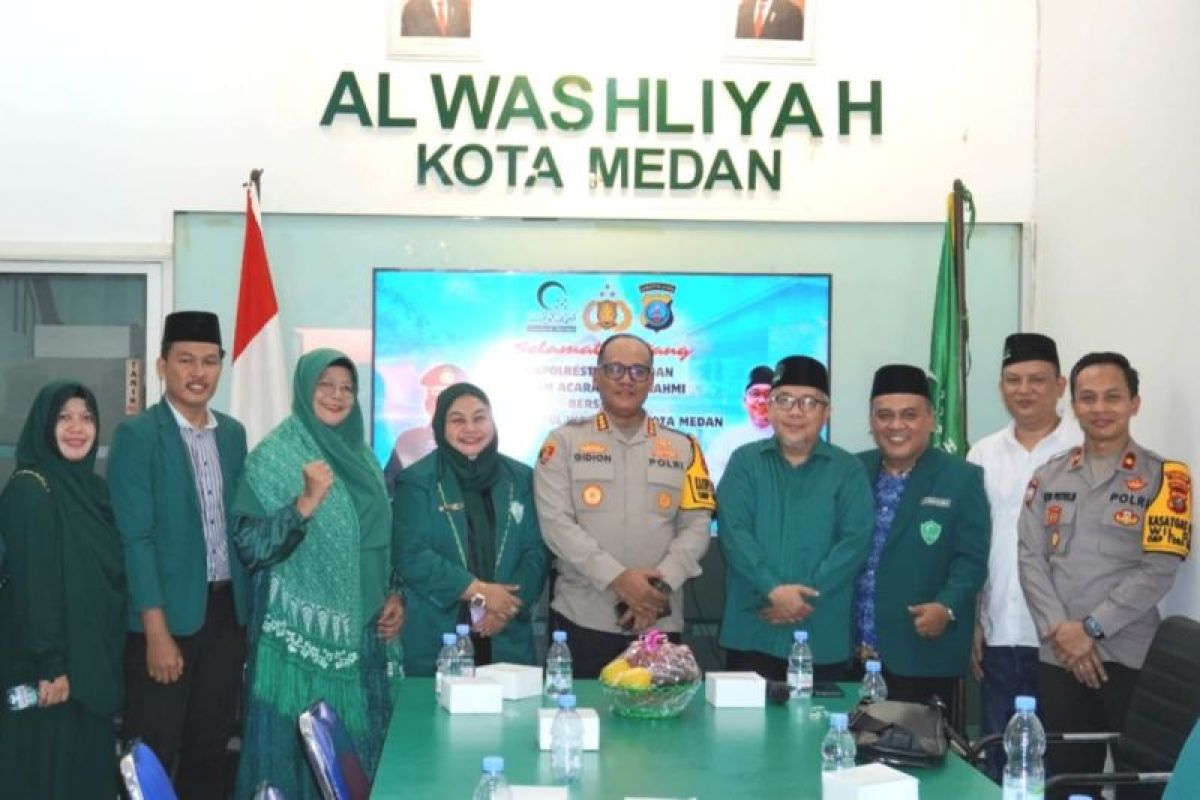 Polrestabes Medan Silaturahmi Ke PD Al Washliyah Medan