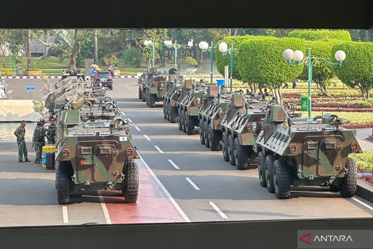 Presidential inauguration: Tactical vehicles deployed to secure area