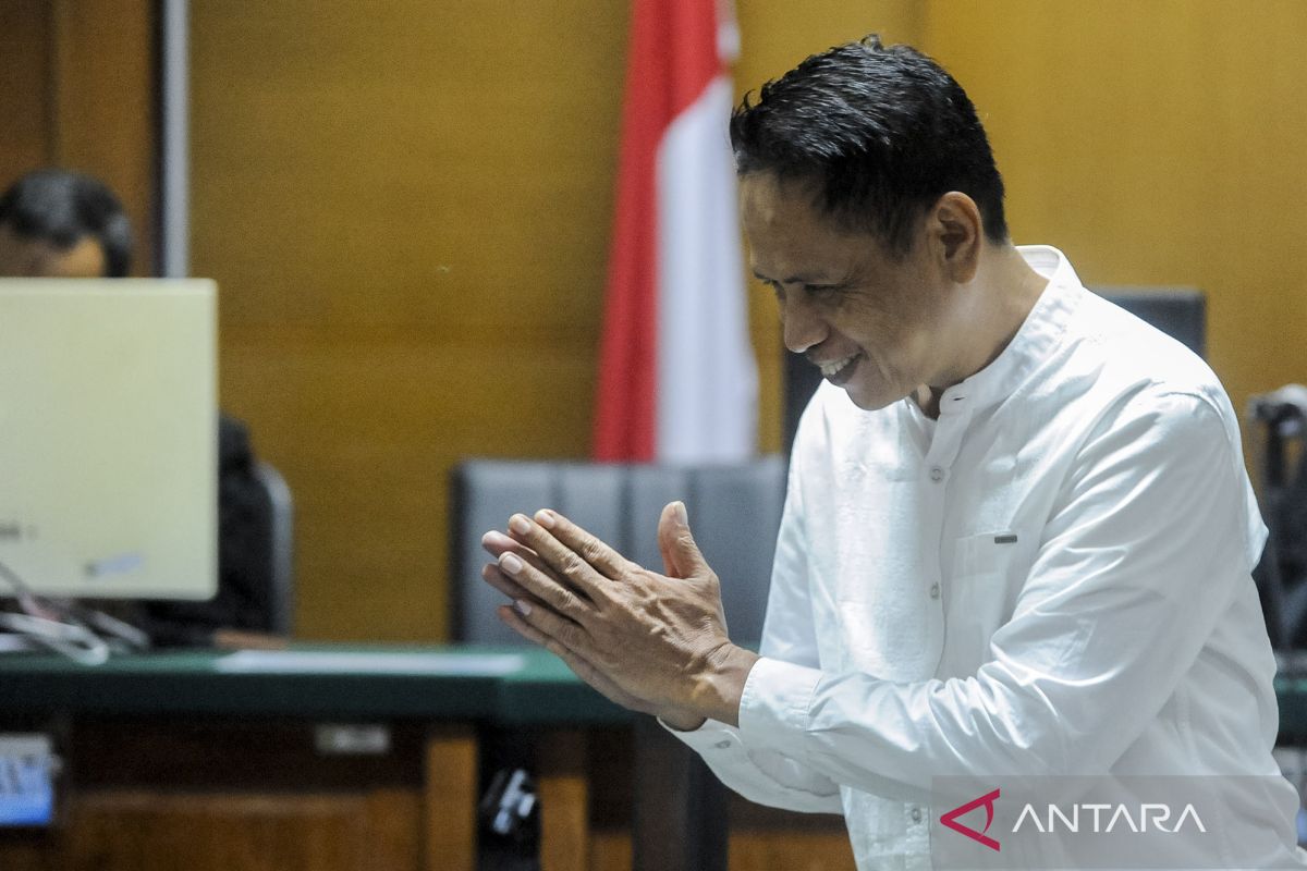 Sidang eksepsi kasus korupsi mantan Kadispora Kota Serang