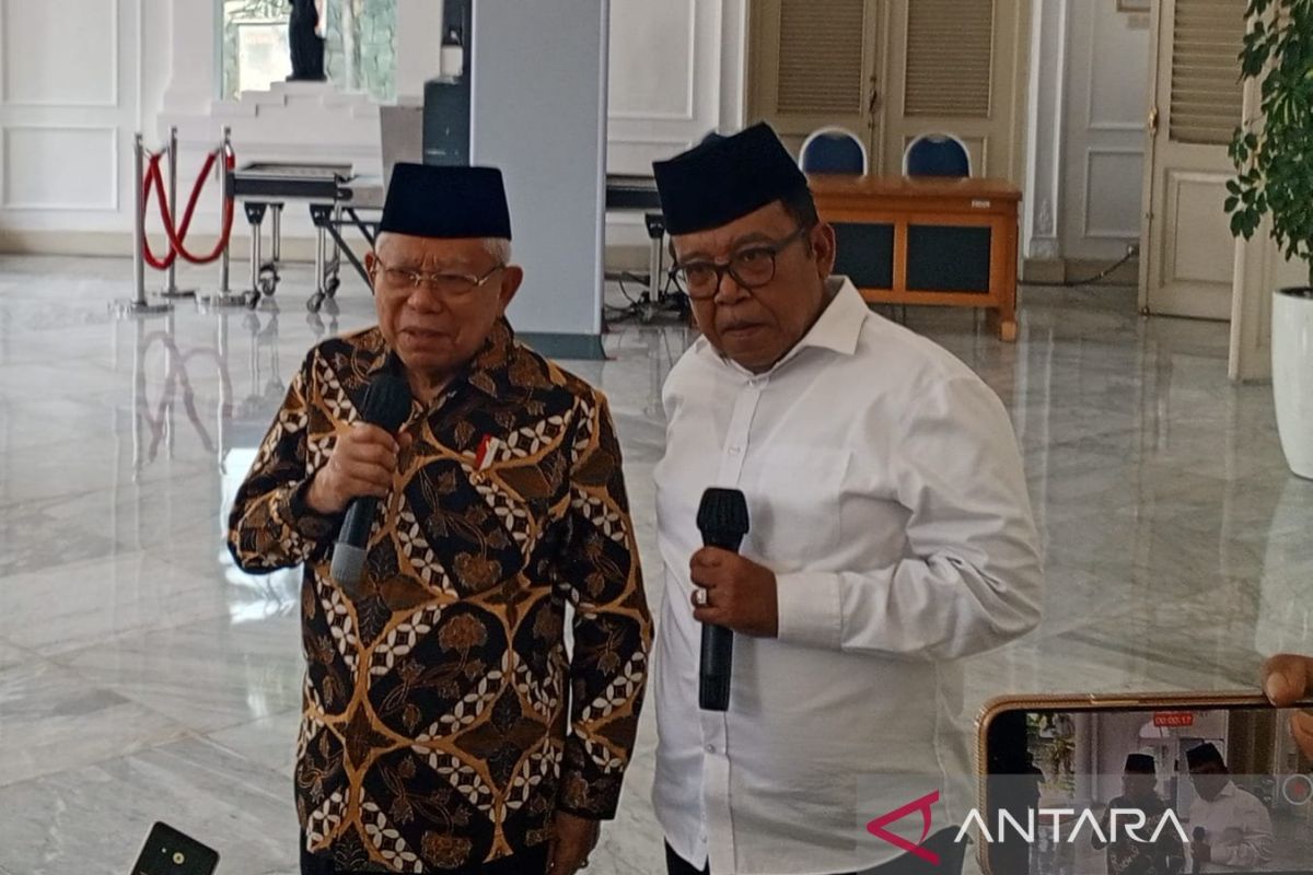 Wapres Ma'ruf Amin pastikan hadiri pelantikan Prabowo-Gibran