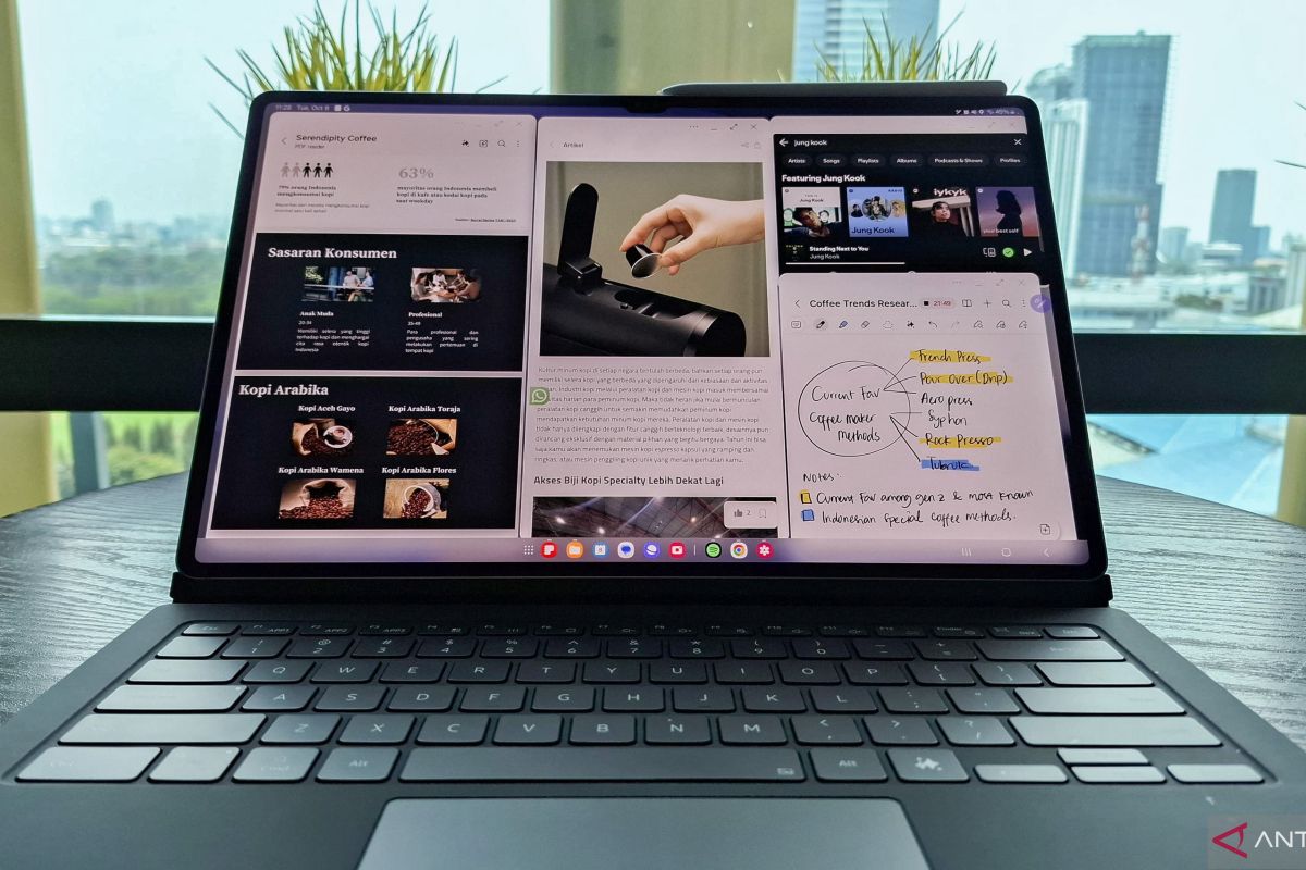 Samsung Galaxy Tab S10 Ultra mudahkan pekerjaan lewat fitur AI