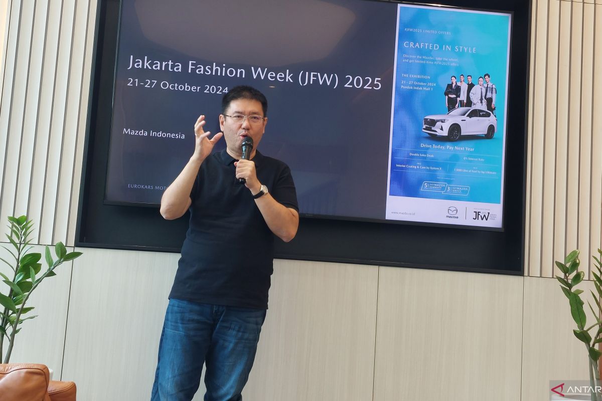 Mazda dukung JFW karena kesamaan visi desain dan gaya