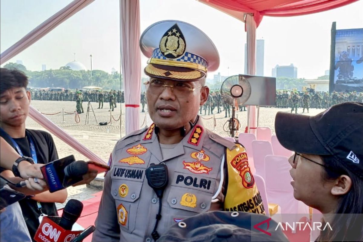 Pengalihan lalu lintas situasional saat acara pelantikan