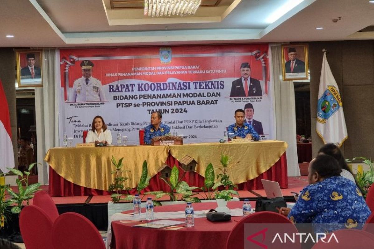 PTSP Papua Barat klaim realisasi investasi 2024 capai Rp3,7 triliun