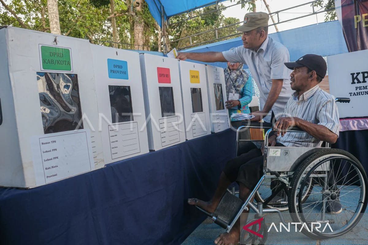 KPU catat DPT penyandang disabilitas di Kendari capai 807 pemilih