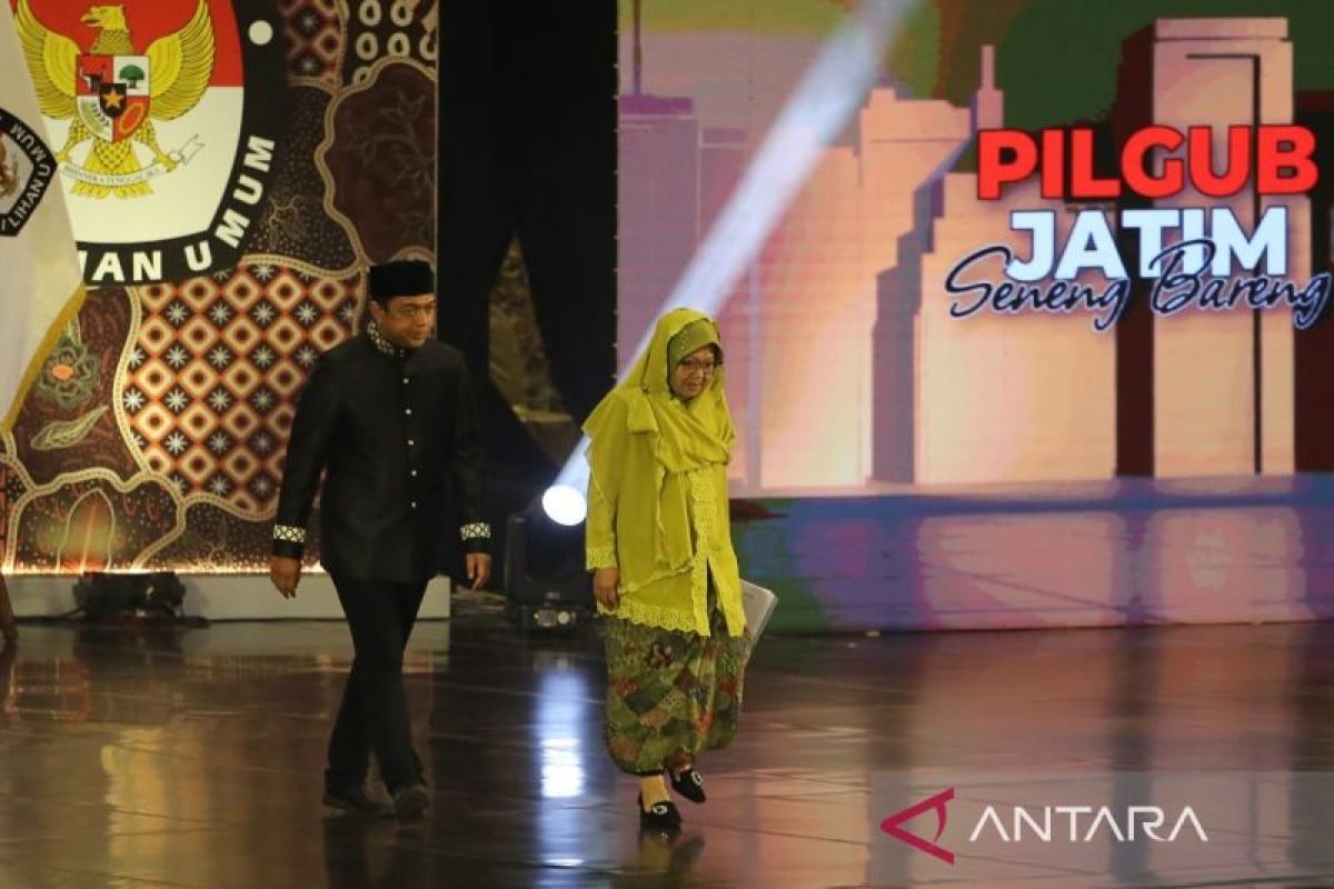 Debat Pilgub Jatim 2024, Cagub Risma janjikan birokrasi bersih dan anti korupsi