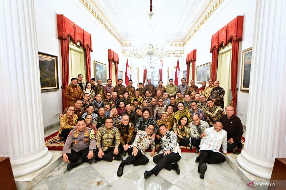 President Widodo bids farewell to Onward Indonesia Cabinet