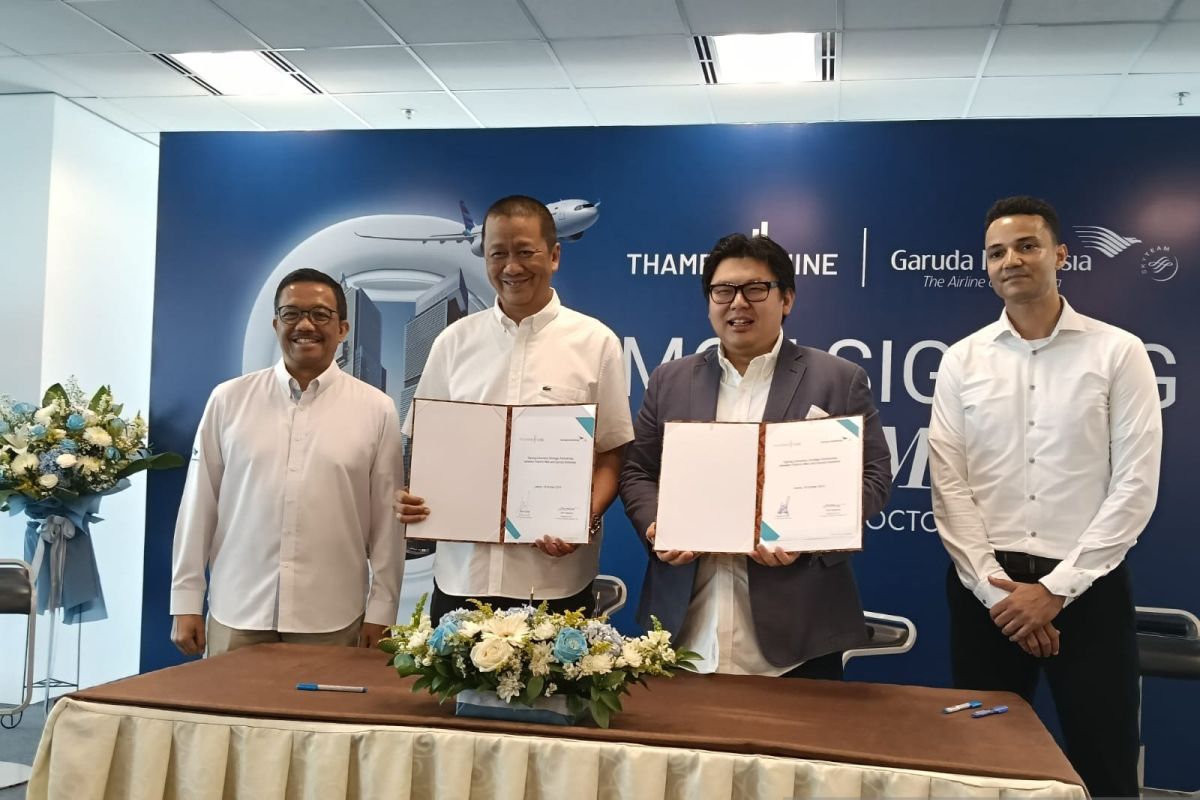 Garuda Indonesia-Thamrin Line kolaborasi jaring pengguna jasa premium