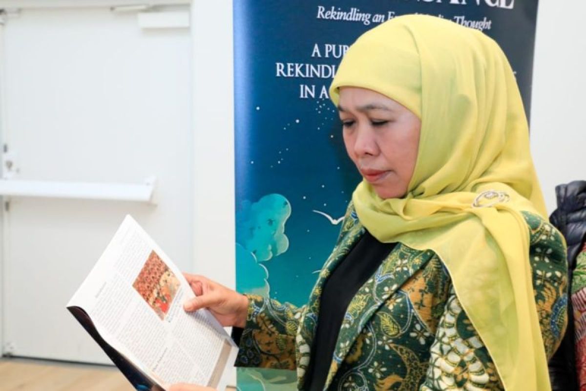 Khofifah dorong inovasi digital di perpustakaan guna tingkatkan literasi siswa