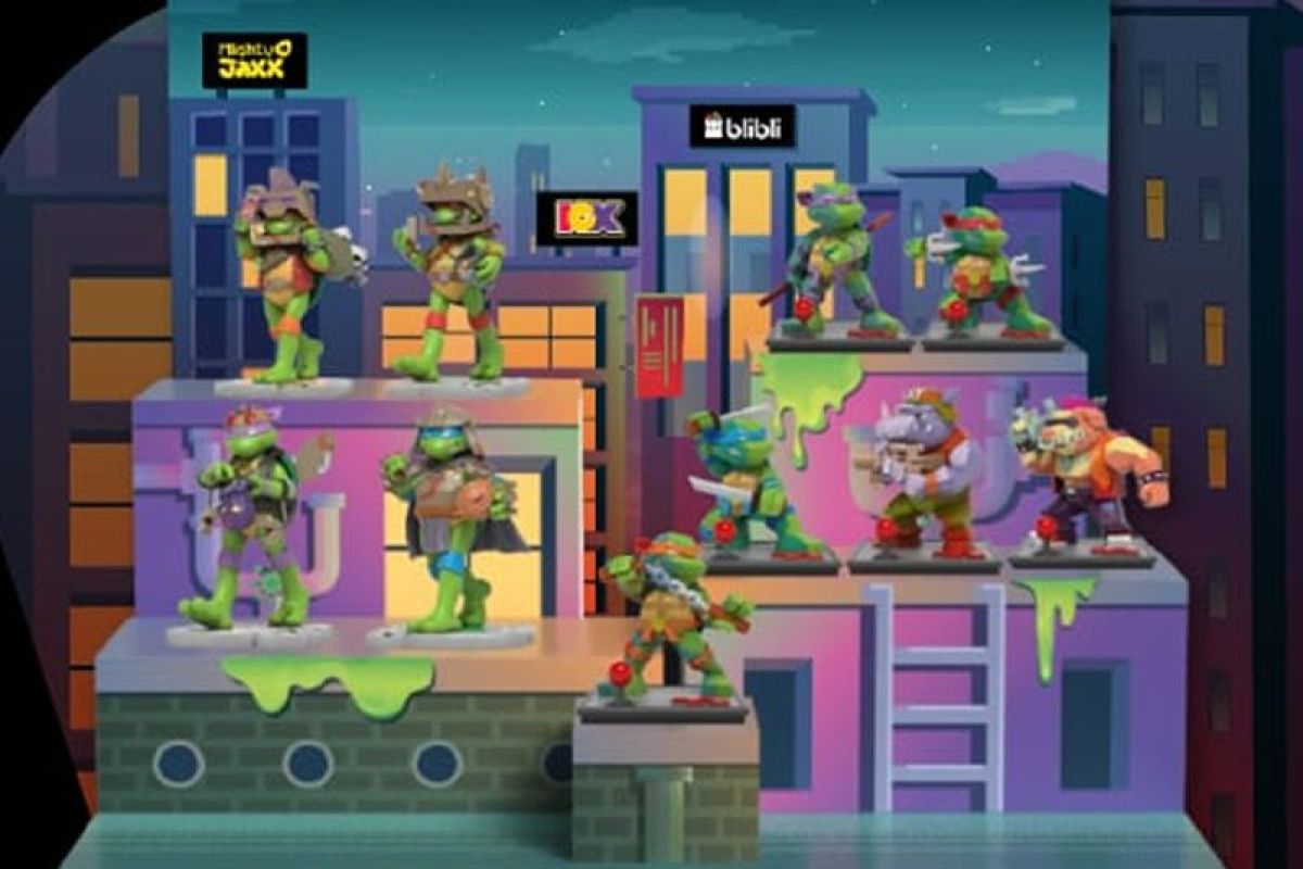 Sambut Game Expo 2024, Blibli siapkan koleksi terbatas Ninja Turtles