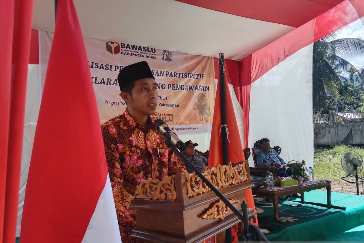 Pertama di Agam, Bawaslu luncurkan kampung pengawasan pemilihan