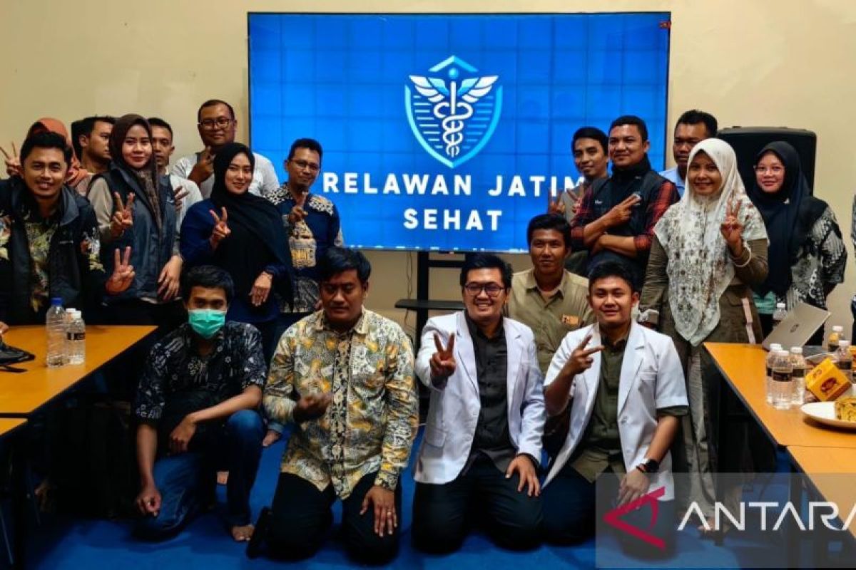 Relawan Jatim Sehat deklarasi dukungan untuk Khofifah-Emil