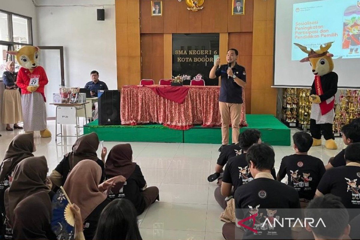 KPU Kota Bogor gelar sosialisasi Pilkada 2024 kepada pemilih pemula di sejumlah sekolah