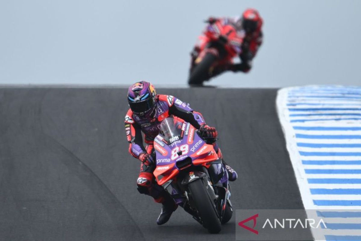 Hasil sprint race MotoGP Australia 2024 Martin jadi yang