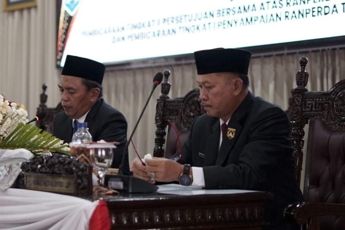 DPRD HSS rapat paripurna penyusunan tata tertib beracara