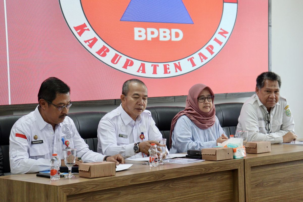 BPBD Tapin susun rencana penanggulangan bencana minimalisir dampak