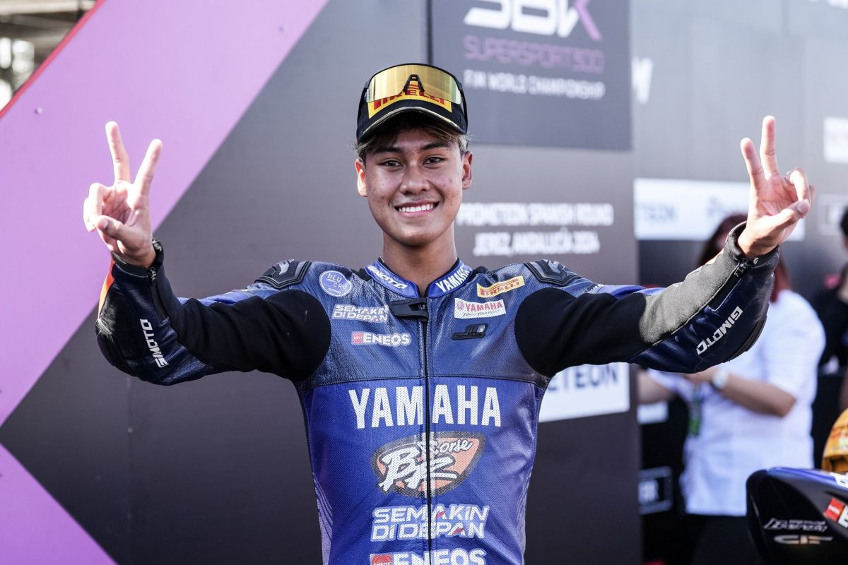 Aldi Mahendra amankan podium ketiga World SSP300 GP Spanyol