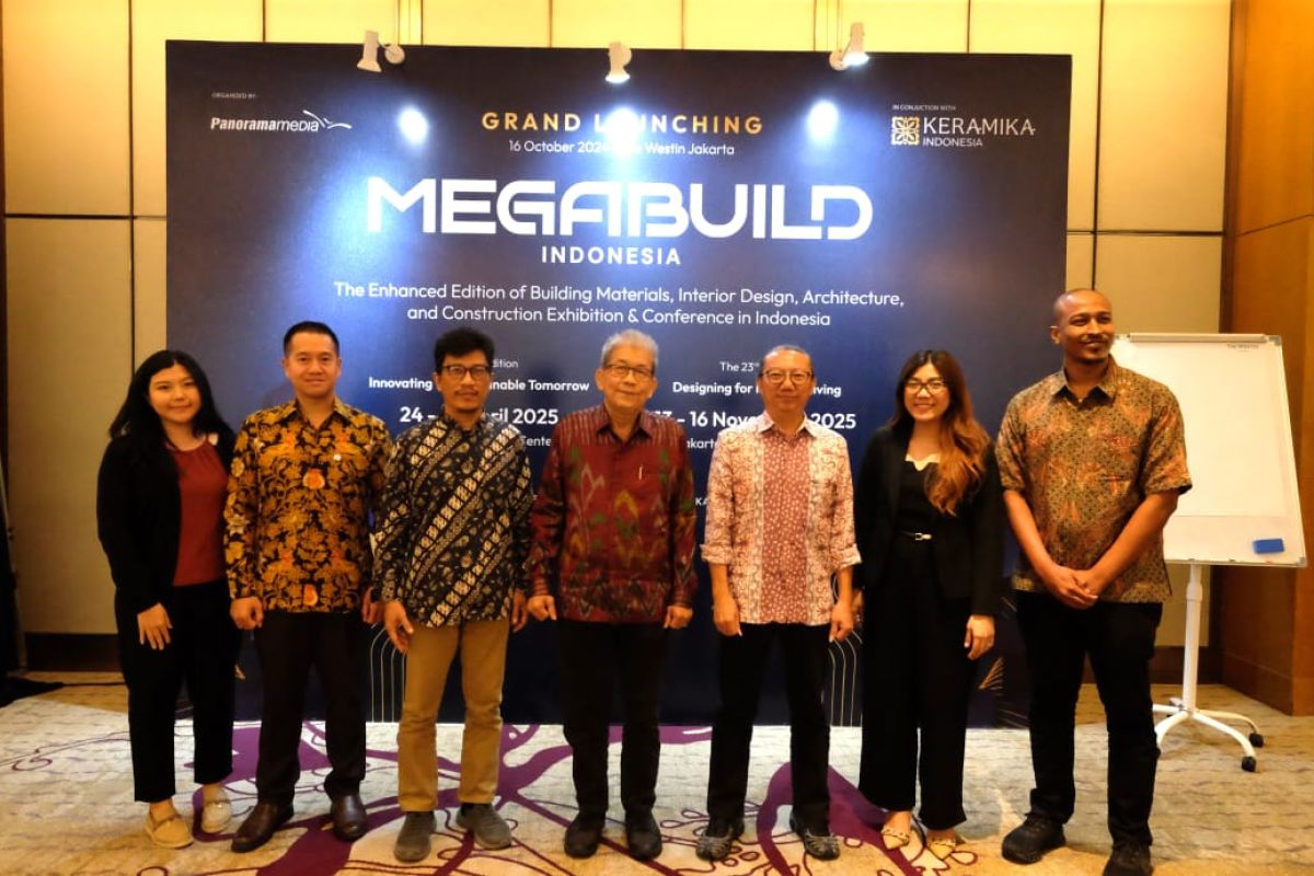 Megabuild Indonesia 2025 siap hadirkan inovasi berkelanjutan