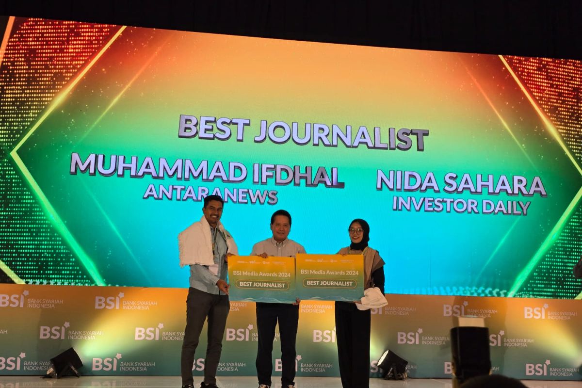 Jurnalis LKBN Antara raih Best Journalist BSI Media Award 2024