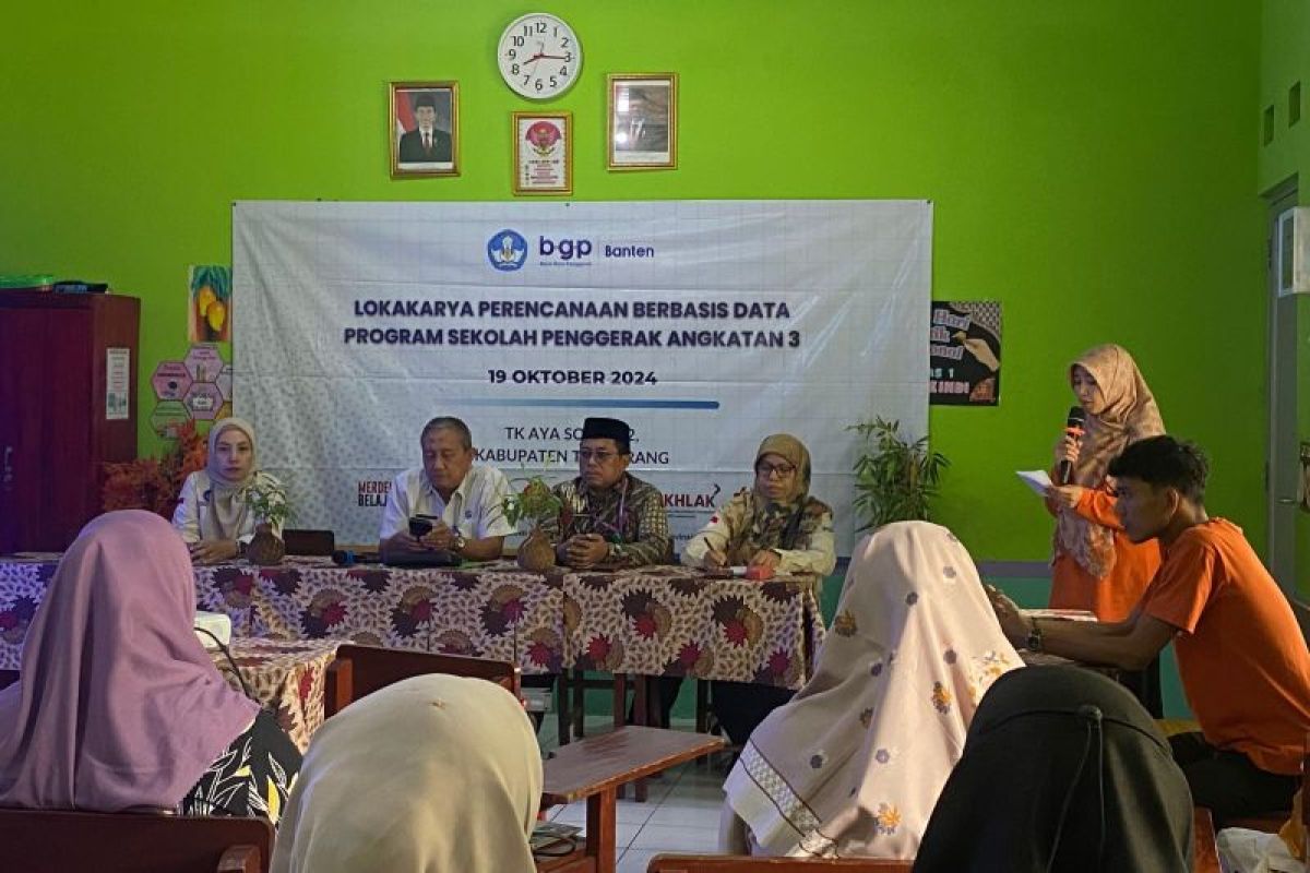 BGP Banten gelar lokakarya sekolah penggerak di Aya Sophia diikuti 124 guru