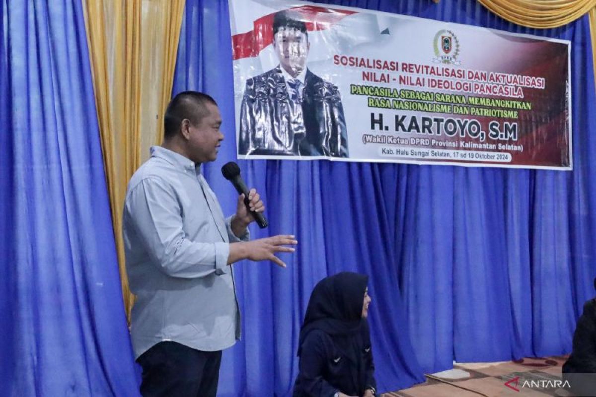 Waket DPRD Kalsel : Penerapan nilai Pancasila masyarakat bisa semakin damai