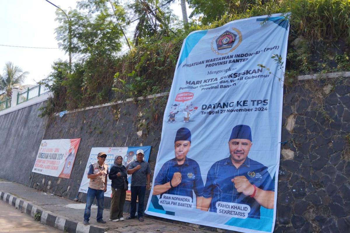 PWI Banten minta jurnalis netral di Pilkada 2024