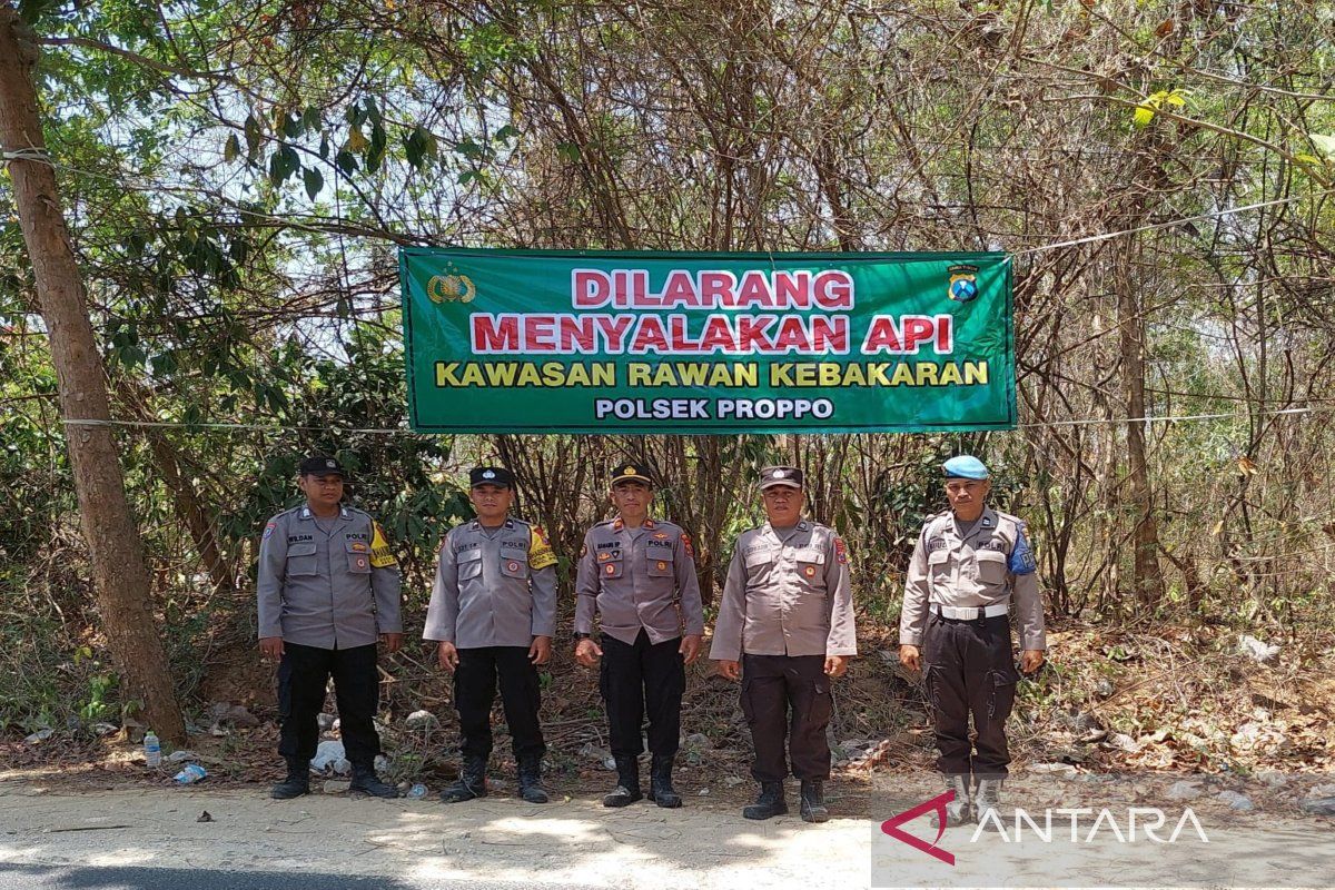 Polres Pamekasan pasang imbauan cegah kebakaran